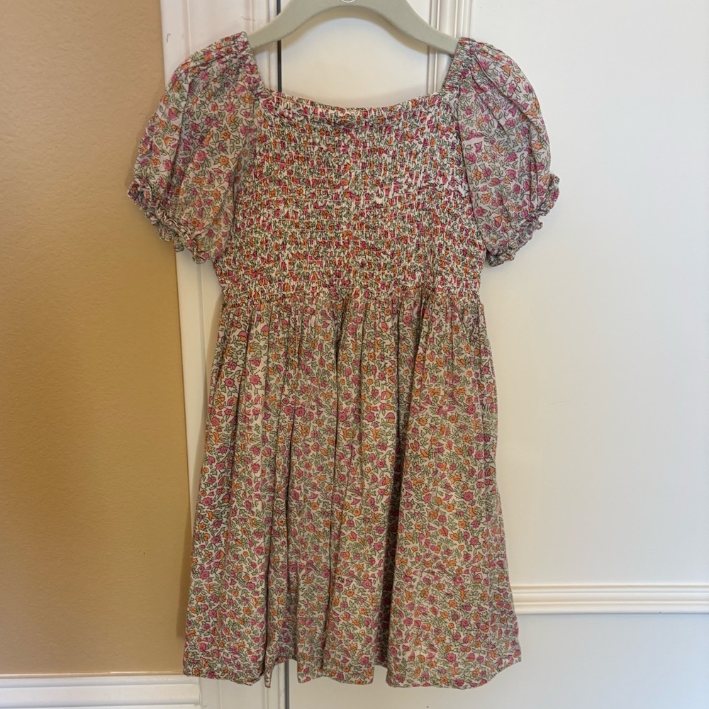 little paisley people "Harper" Smocked Floral Kids Dress